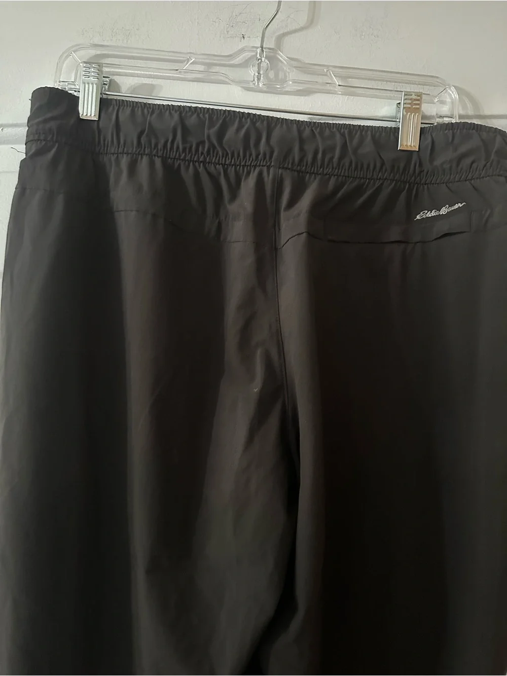 Eddie Bauer Women's Departure Ankle Pants Medium Black Pull-On Stretch Hiking - Picture 12 of 16